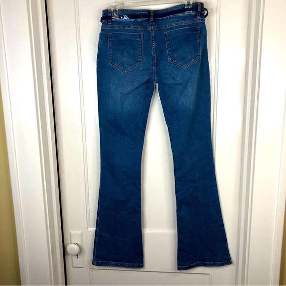 Route 66 flared bootcut indigo denim blue jeans NWOT size 26 - Picture 3 of 9